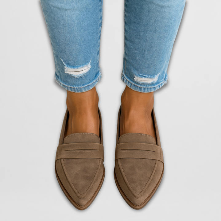 Sophia | Suede Moccasins