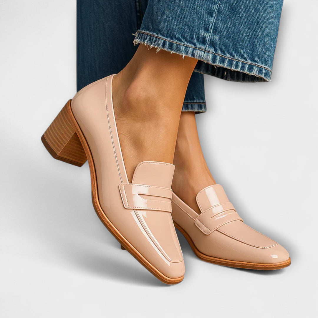Sophia | Shiny Loafers
