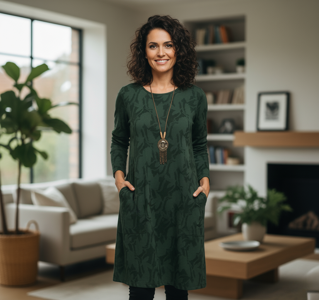 Dina | Elegant Winter Dress