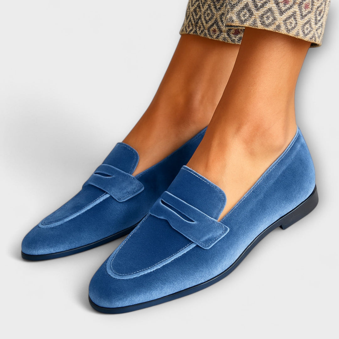 Sophia | Soft Velvet Loafers
