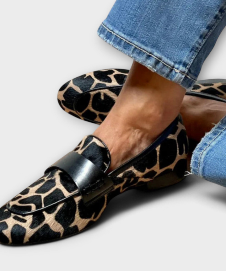 Sophia | Leopard Moccasin