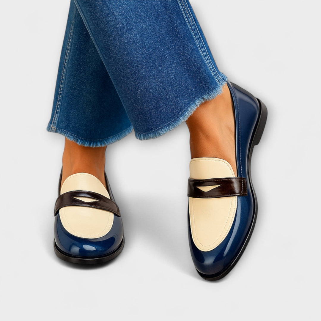 Sophia | Contrast Loafers
