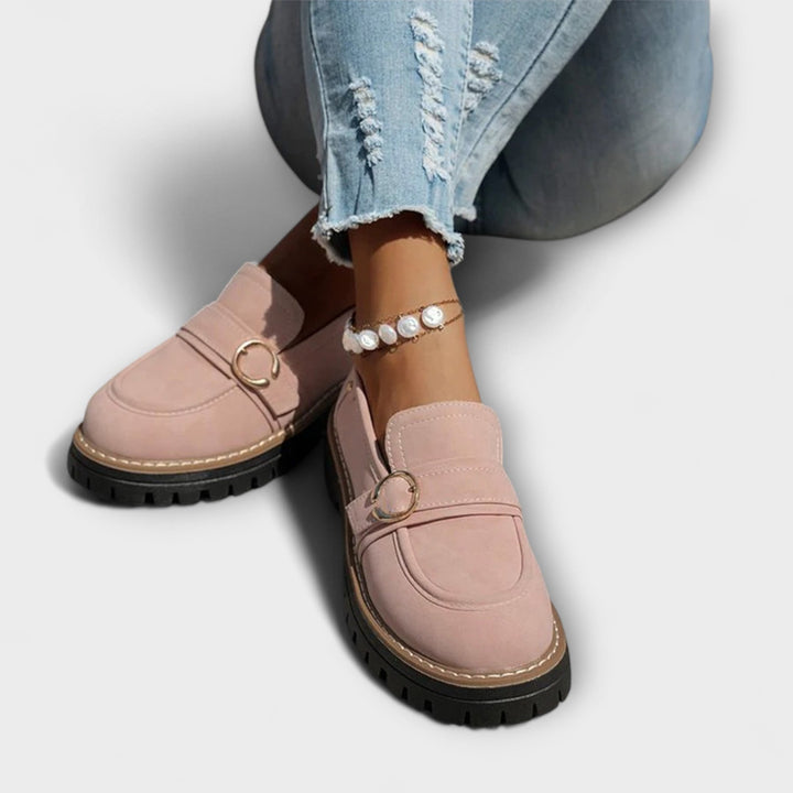 Sophia | Rounded Toe Casual Loafers