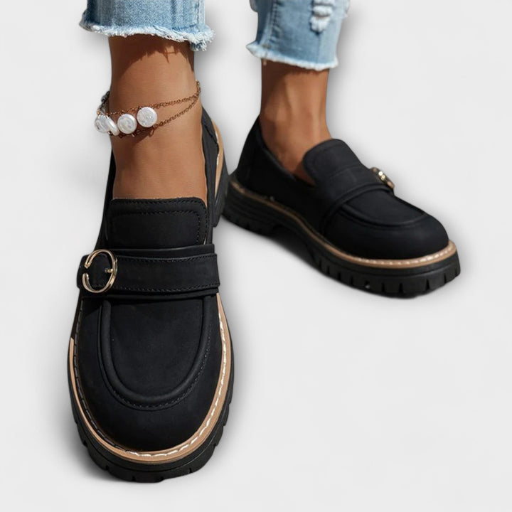 Sophia | Rounded Toe Casual Loafers