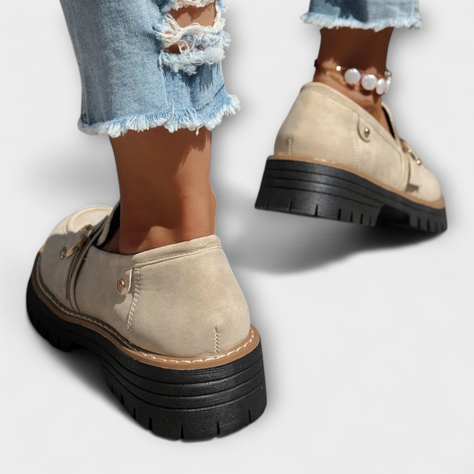 Sophia | Rounded Toe Casual Loafers