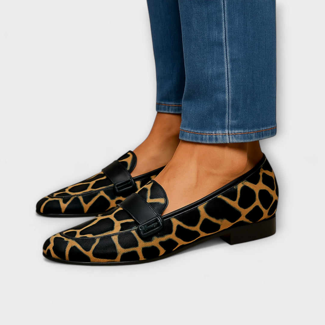Sophia | Leopard Print Moccasin