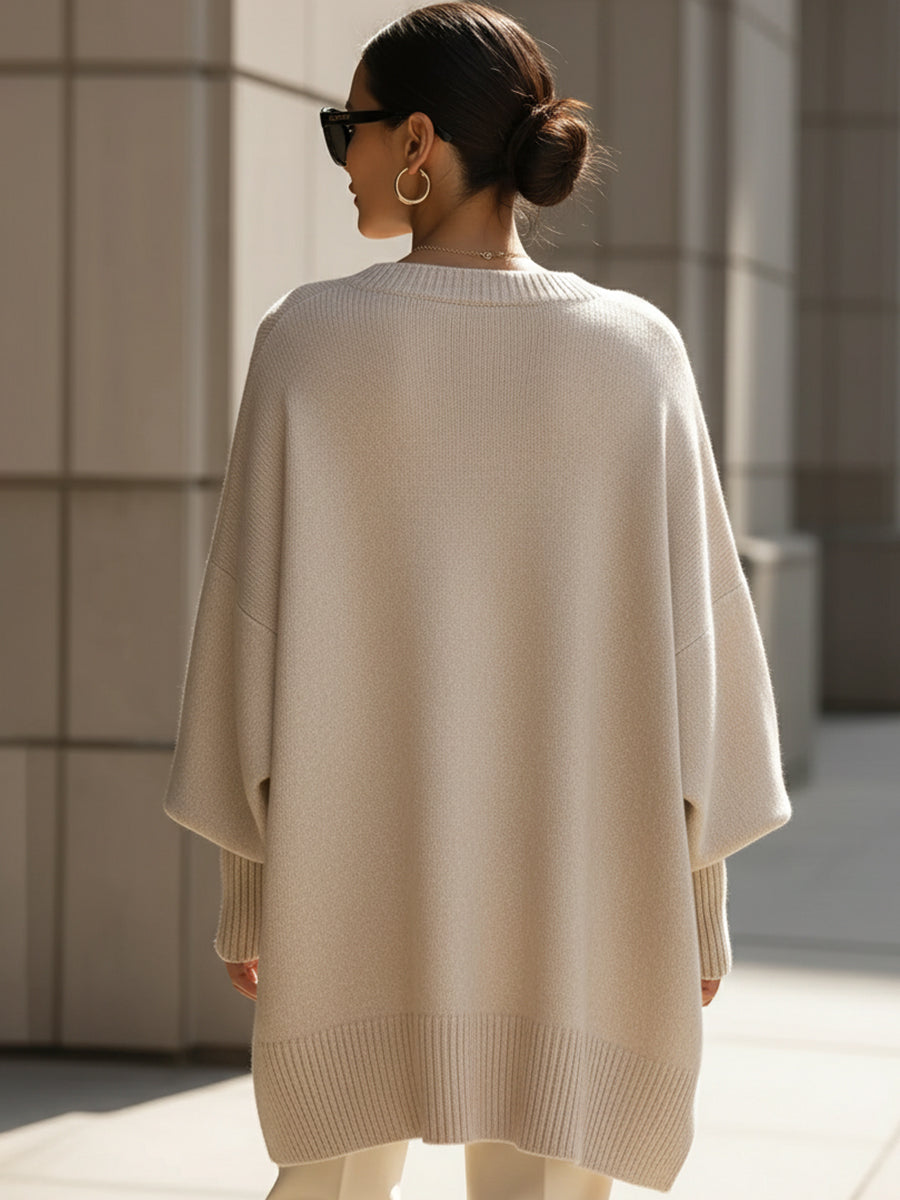Melody | Effortless Elegance Oversized Poncho