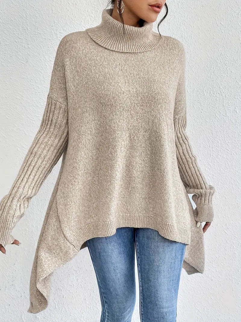 BRIGETTE – LONG TURTLENECK SWEATER