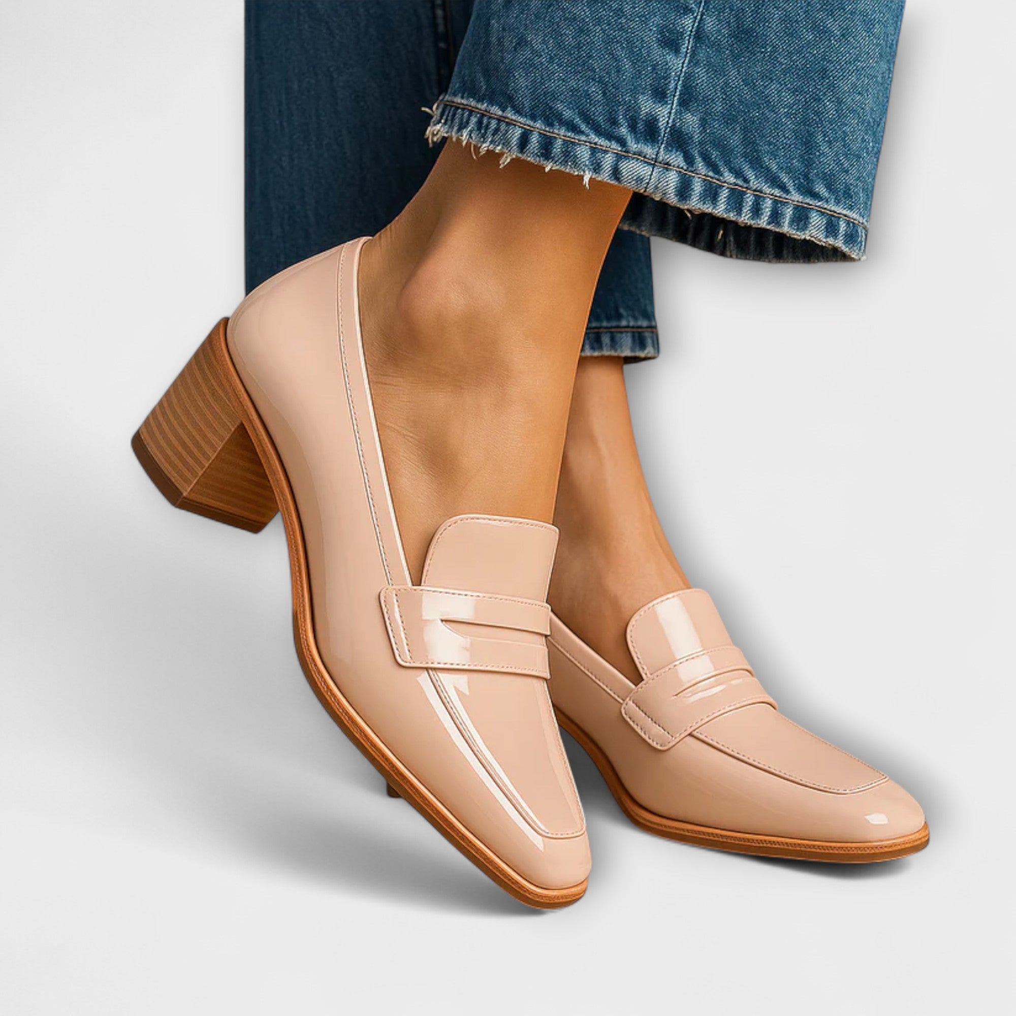 Sophia | Shiny Loafers