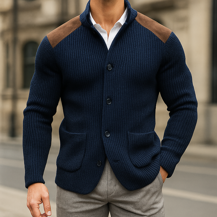 Ryan | Classic Textured Knitted Cardigan