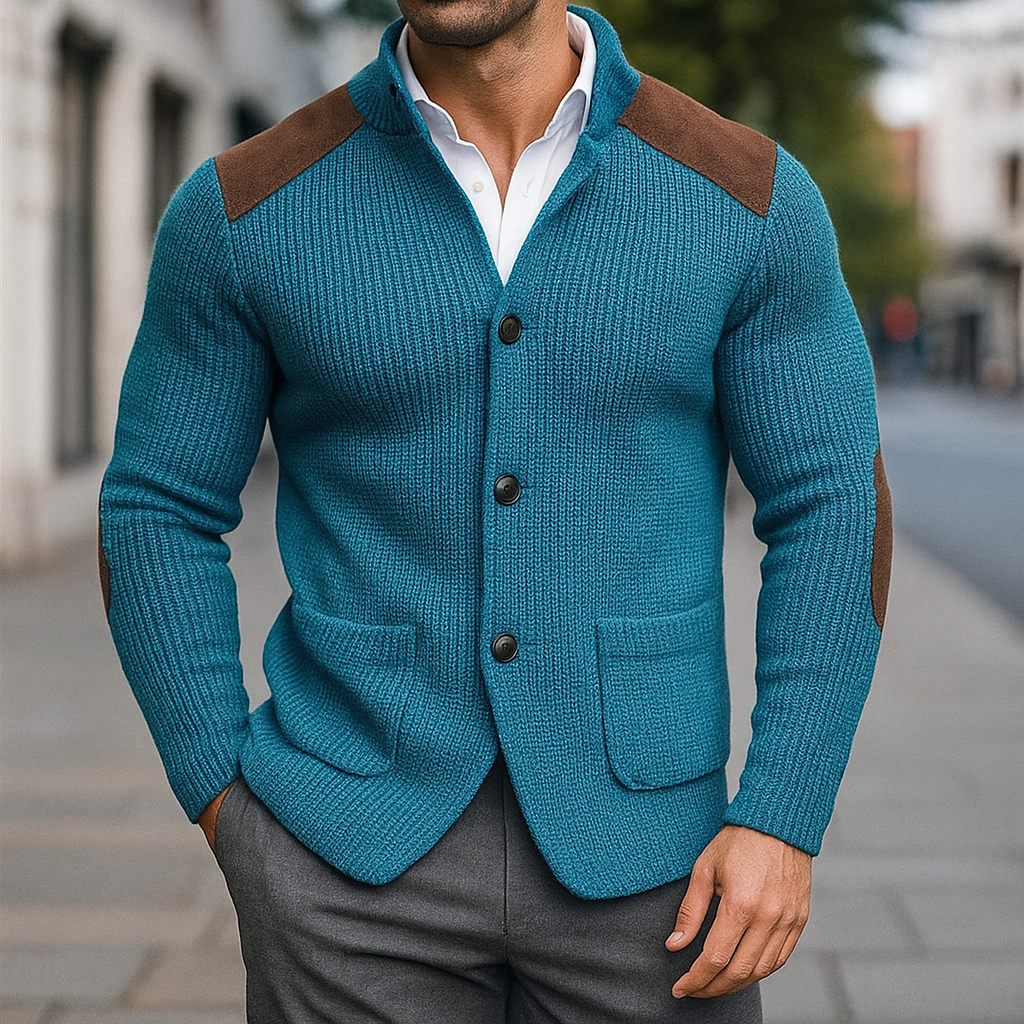 Ryan | Classic Textured Knitted Cardigan