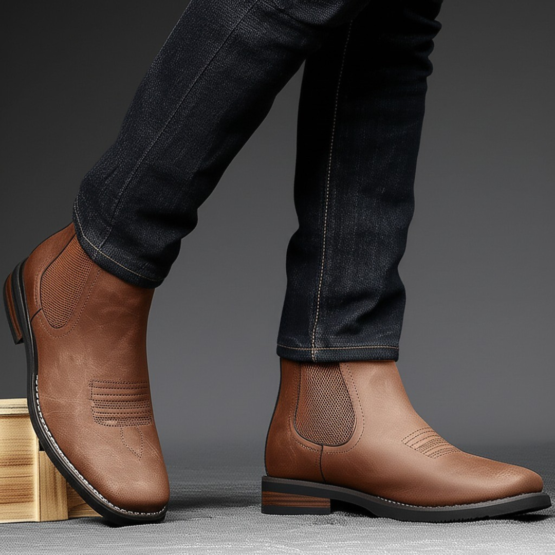 Grant | Sleek Pull-On Chelsea Boots