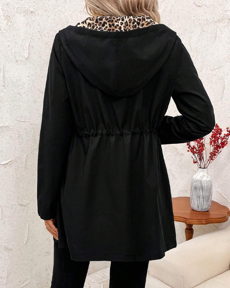 Celeste | Reversible Leopard Coat