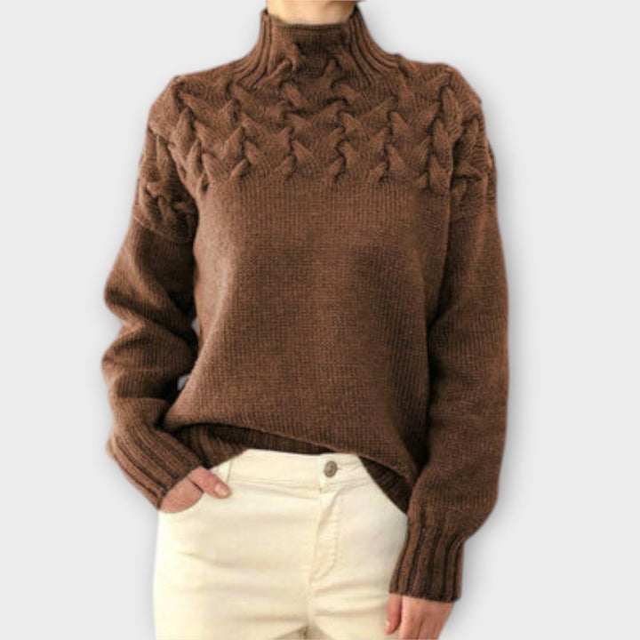 Kathrin | Warm Knitted Turtleneck