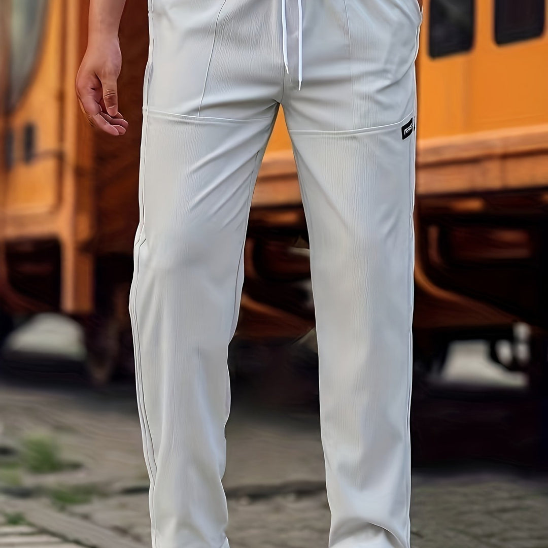 Cole | Relaxed Drawstring Casual Tapered Pants
