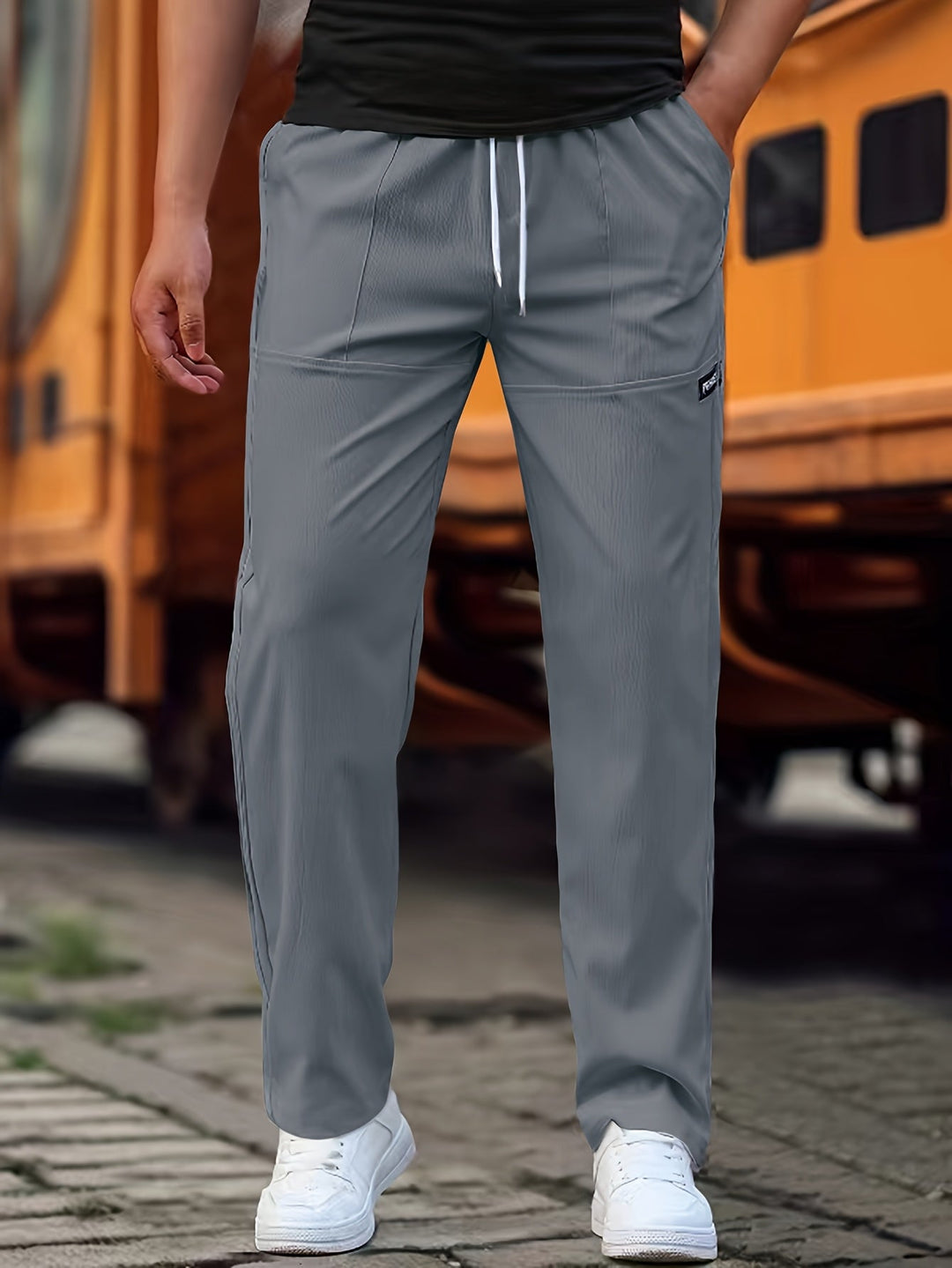 Cole | Relaxed Drawstring Casual Tapered Pants