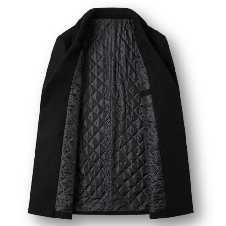 Damon | Refined Double-Breasted Structured Coat