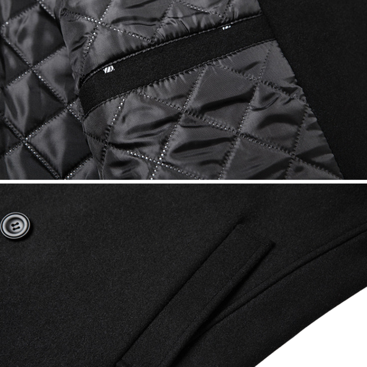 Damon | Refined Double-Breasted Structured Coat