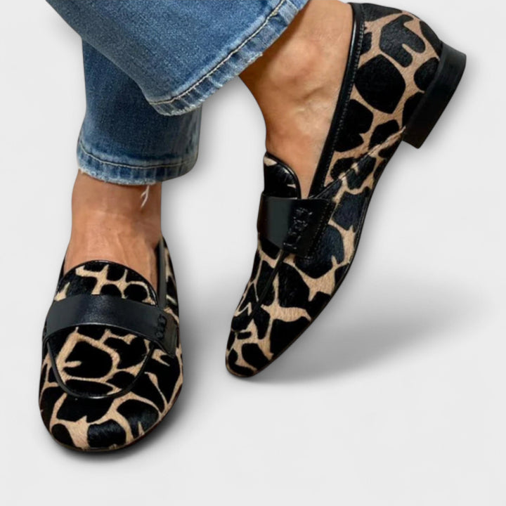 Sophia | Leopard Moccasin