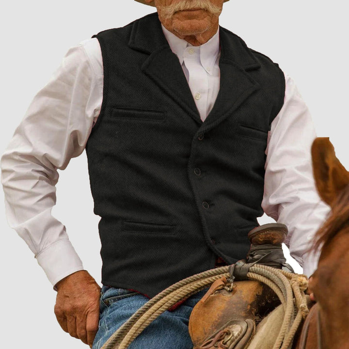 Rowan | Tailored Western-Inspired Classic Vest