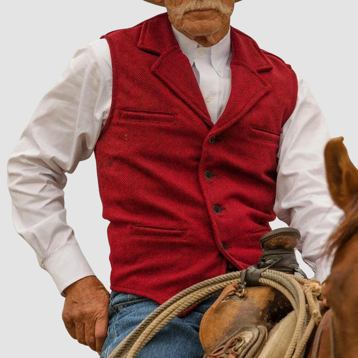 Rowan | Tailored Western-Inspired Classic Vest