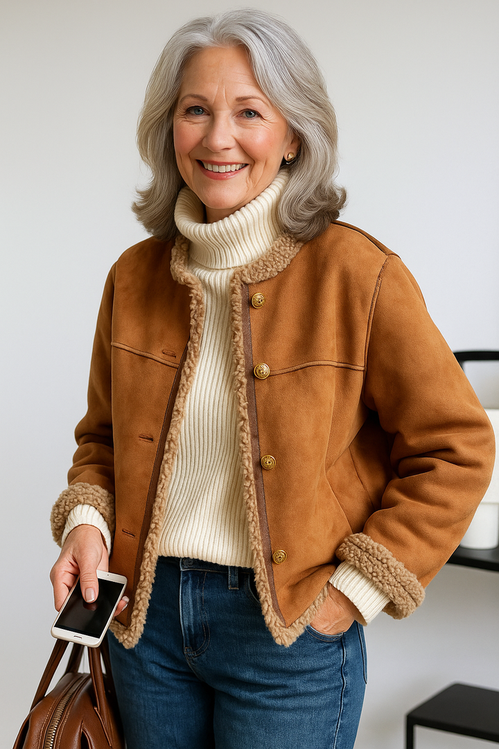 Myka | Luxurious Genuine Jacket