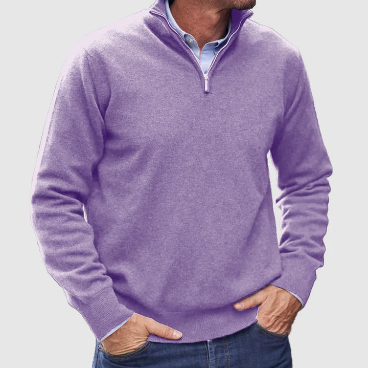 Hunter | Classic Quarter-Zip Everyday Sweater