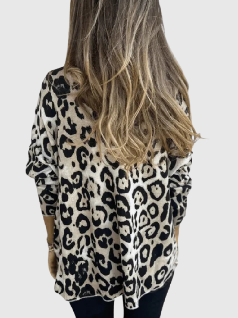 AIRA STYLISH LEOPARD TOP