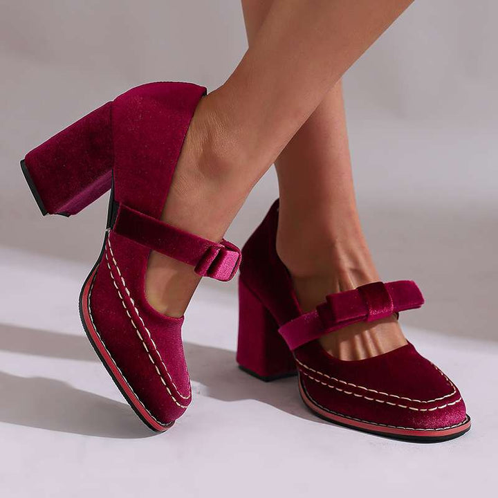 Alessia | Velvet Loafers