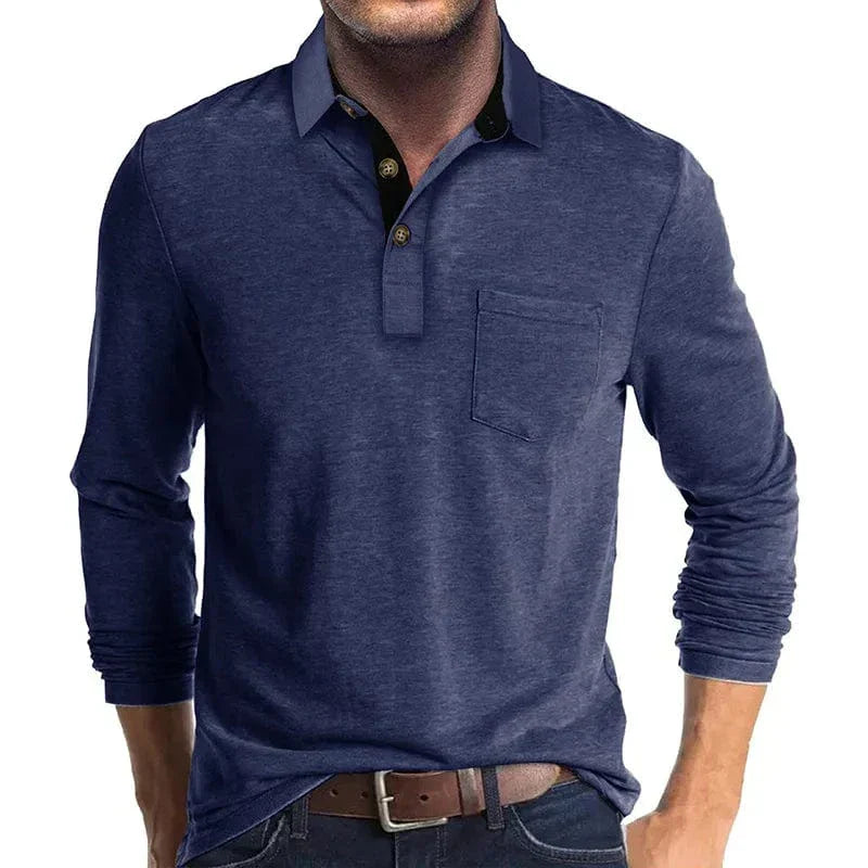 Hayden | Classic Long-Sleeve Polo