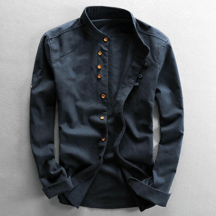 Evan | Long Sleeve Classic Button Shirt