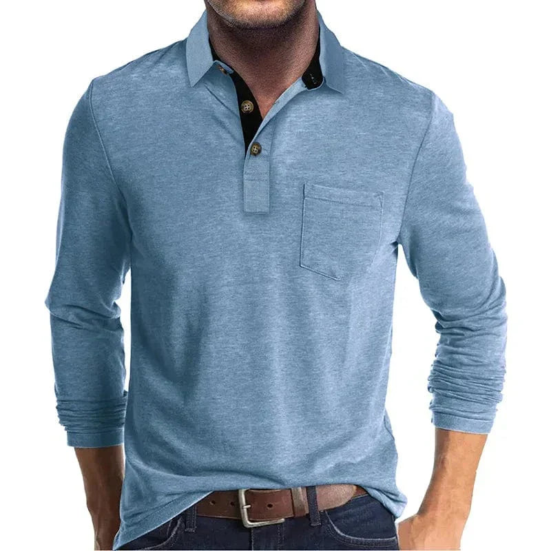 Hayden | Classic Long-Sleeve Polo