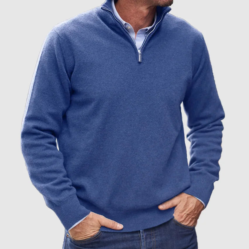 Hunter | Classic Quarter-Zip Everyday Sweater