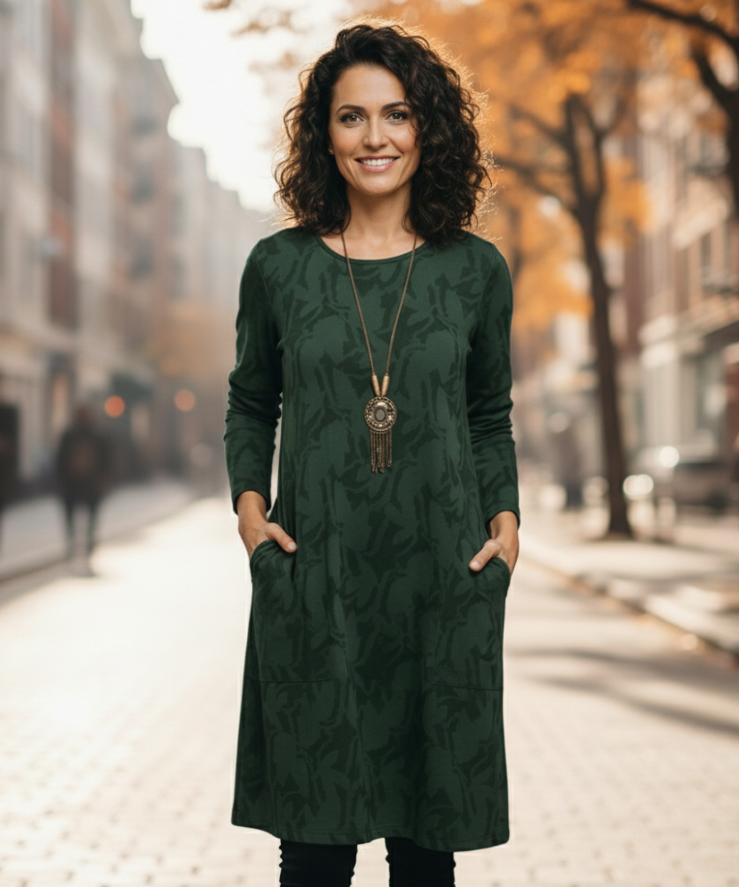 Dina | Elegant Winter Dress