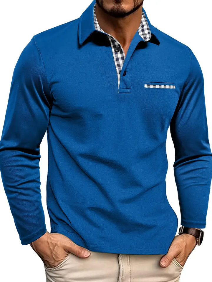 Wesley | Long Sleeve Polo Shirt
