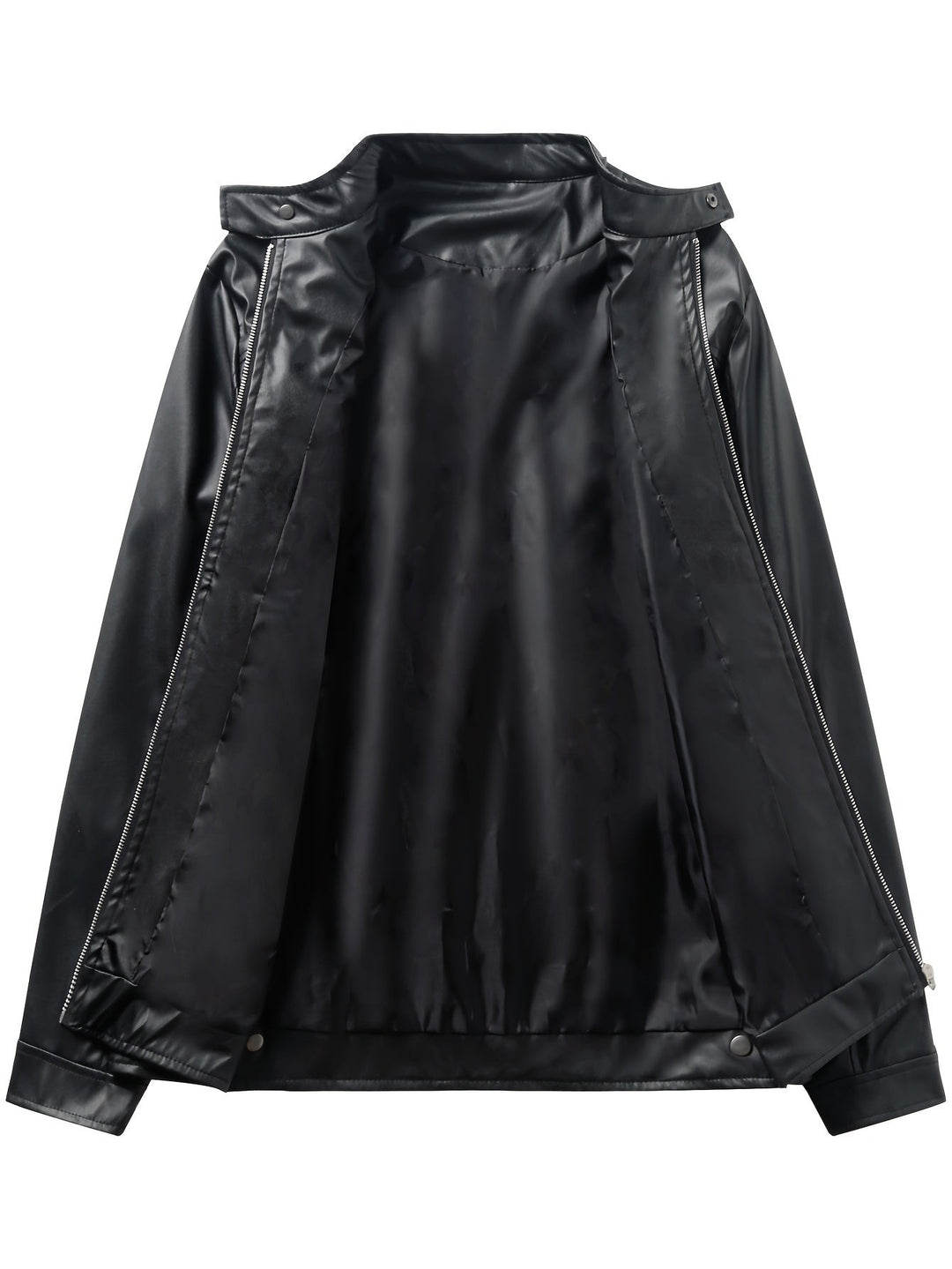 Ethan | Sleek Stand-Collar Moto Jacket