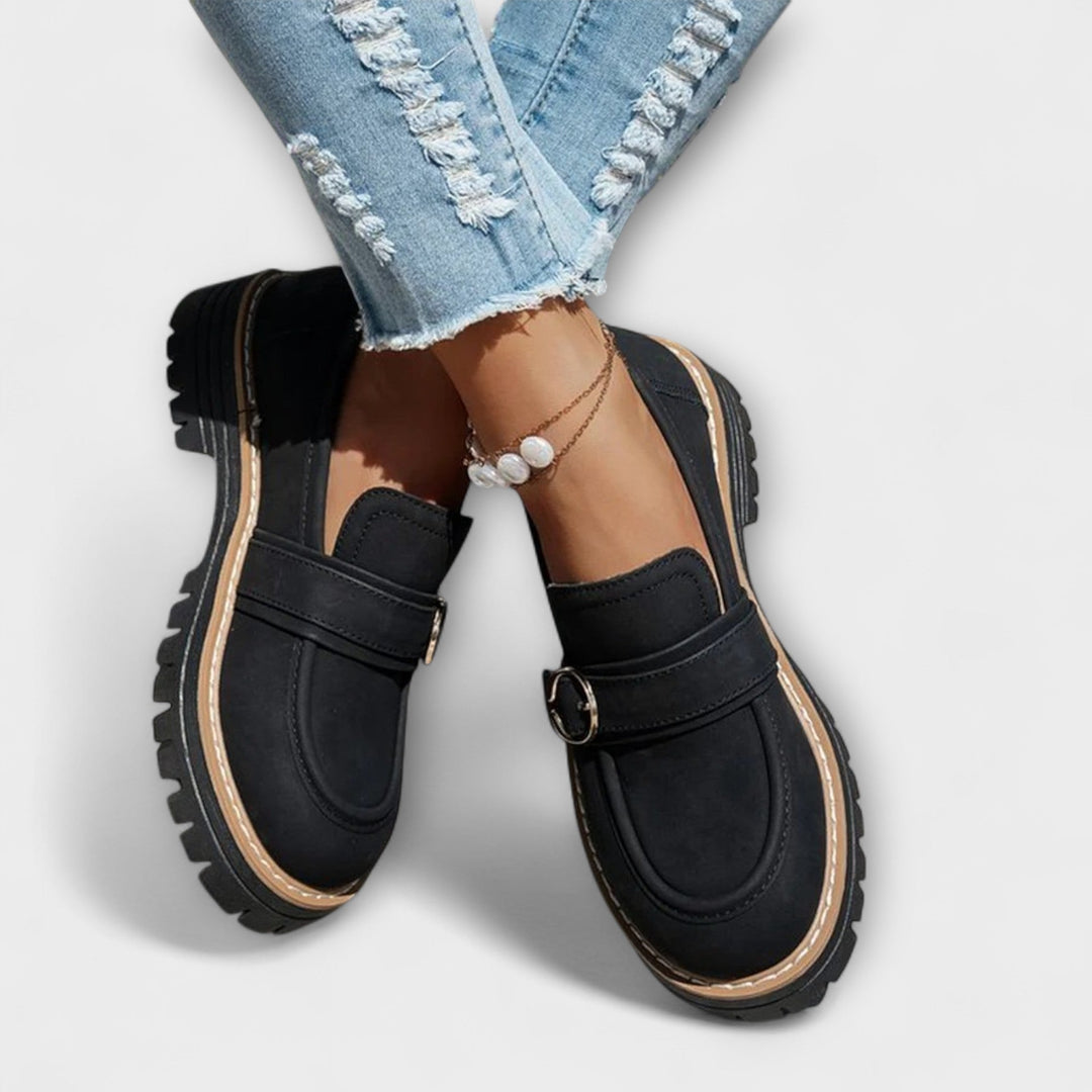 Sophia | Rounded Toe Casual Loafers