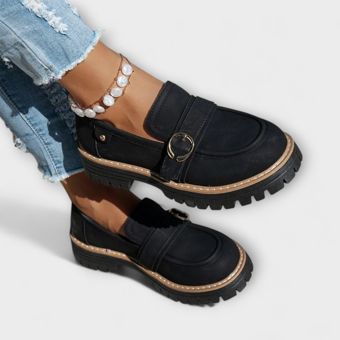 Sophia | Rounded Toe Casual Loafers