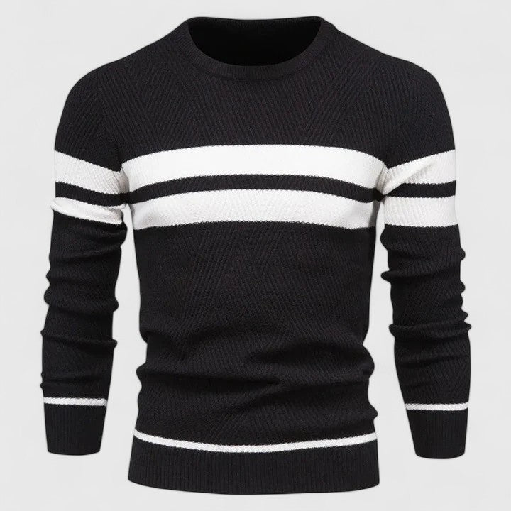 Langston | Comfortable Striped Sweatshirt