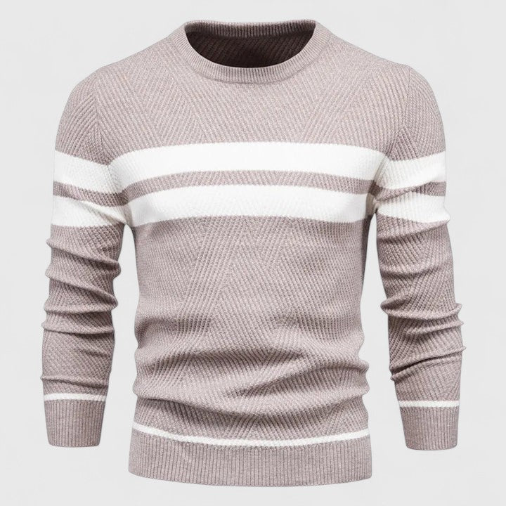 Langston | Comfortable Striped Sweatshirt