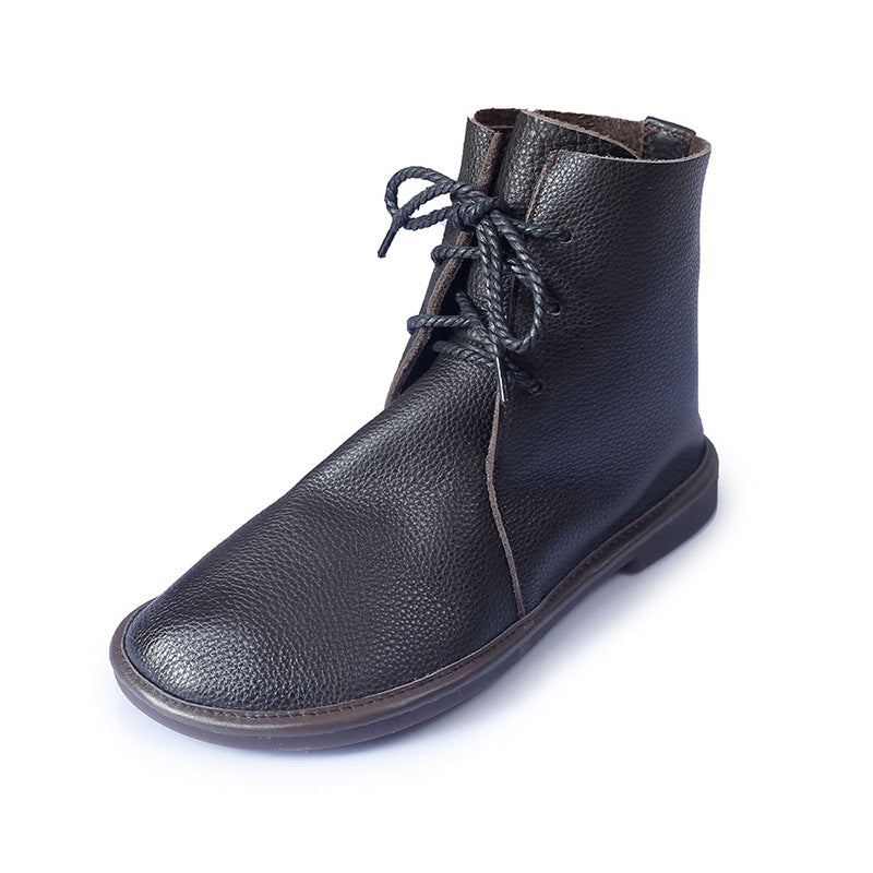 Clara Lace Boots – Classic Warmth with Everyday Ease