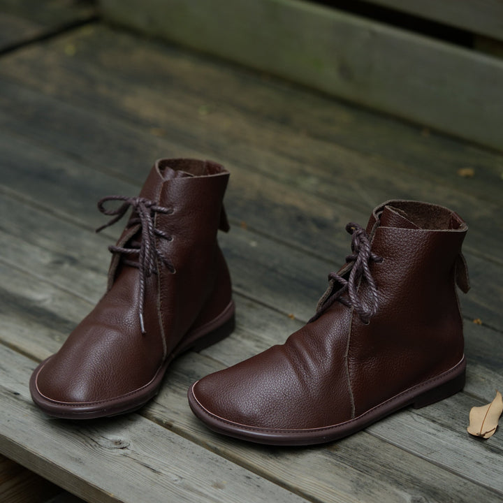 Clara Lace Boots – Classic Warmth with Everyday Ease