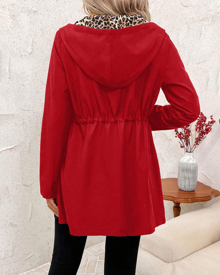 Celeste | Reversible Leopard Coat