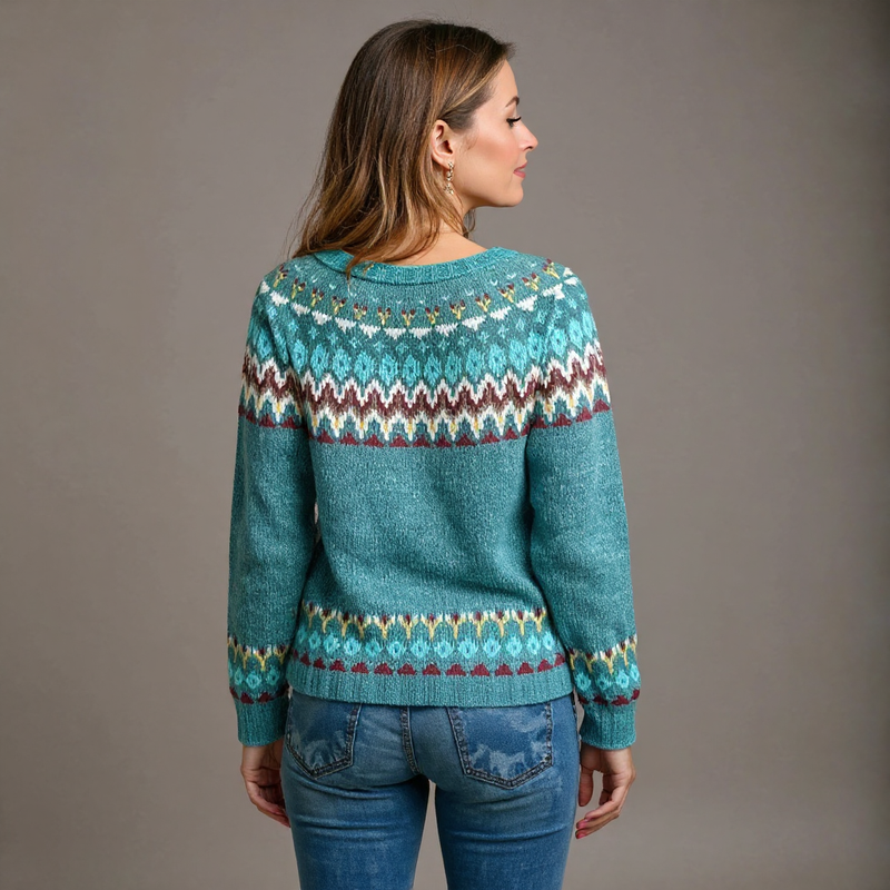 JJ New york  - Classic Icelandic Wool Sweater