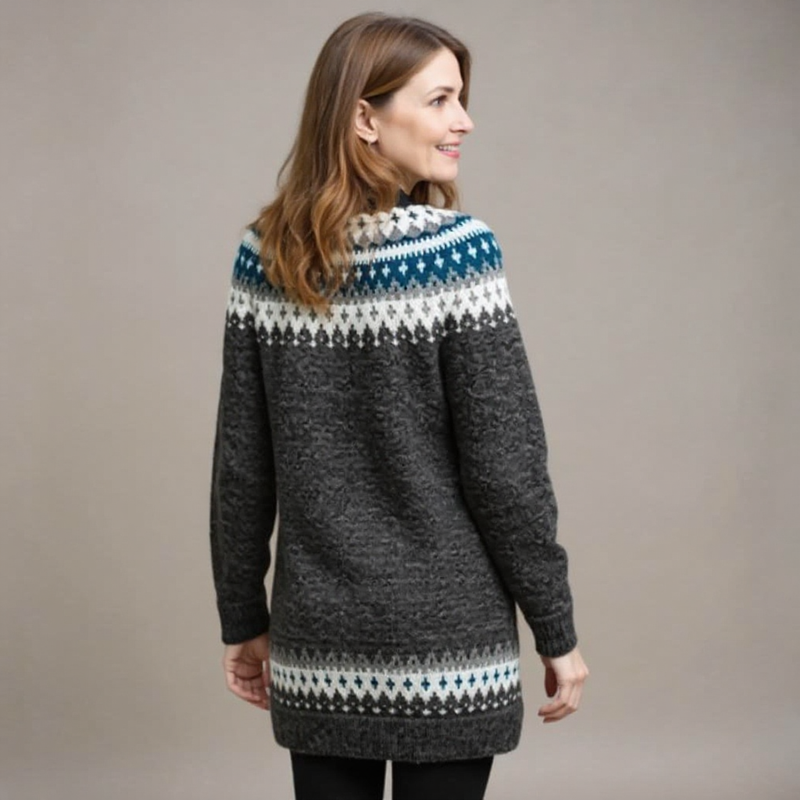 JJ New york - Classic Icelandic Wool Sweater