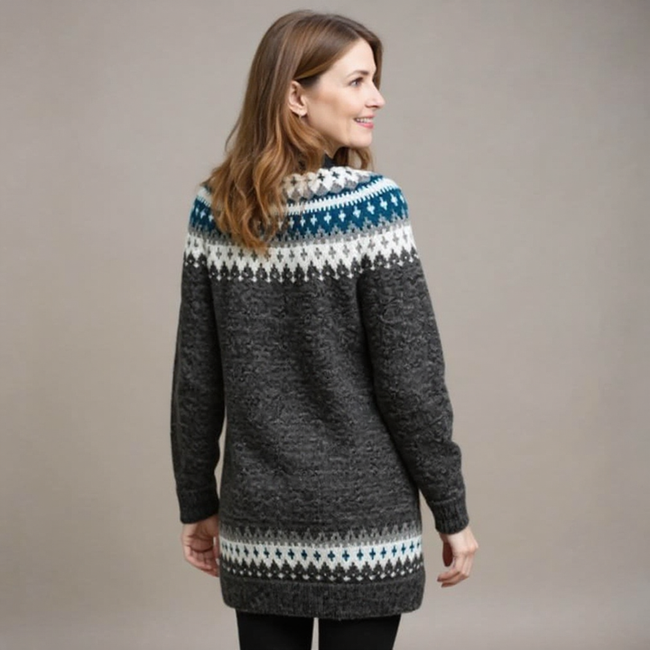 JJ New york - Classic Icelandic Wool Sweater