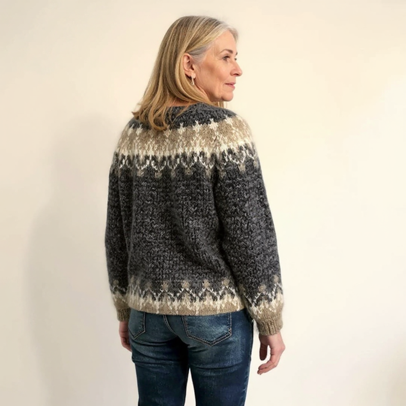 JJ New york  - Classic Icelandic Wool Sweater