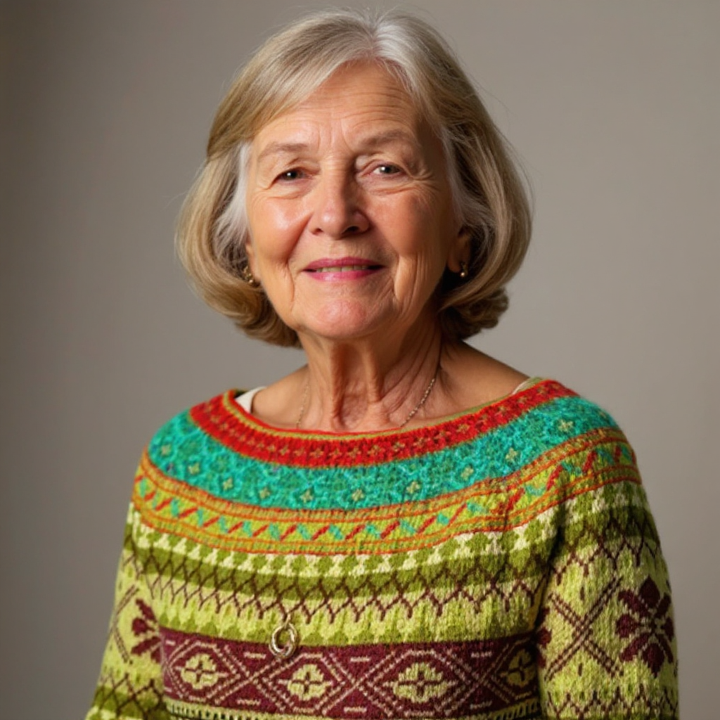 JJ New york - Classic Icelandic Wool Sweater