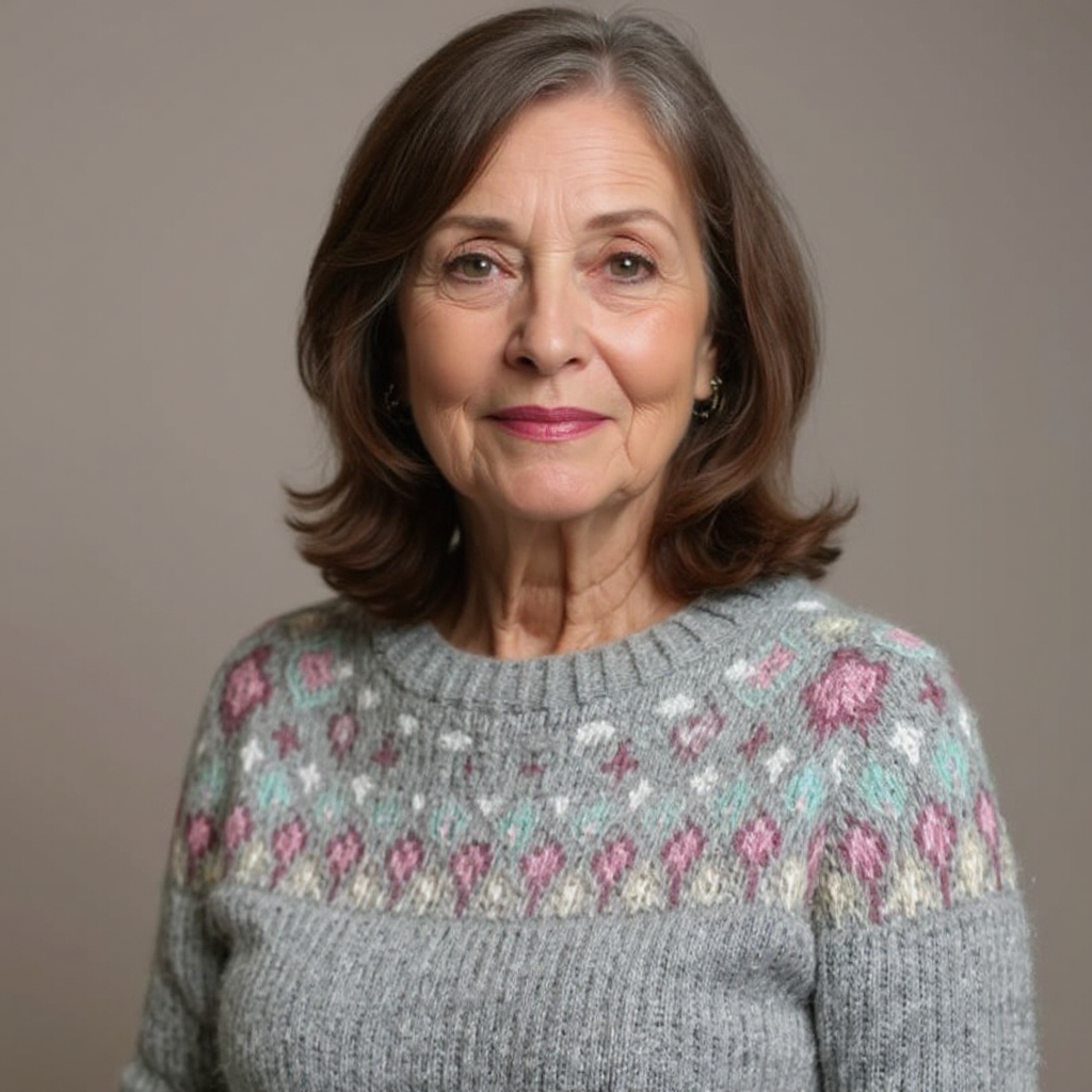 JJ New york - Classic Icelandic Wool Knit Sweater