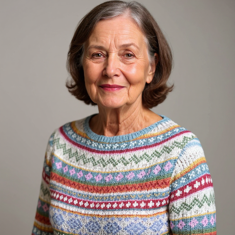 JJ New york  - Classic Icelandic Wool Sweater